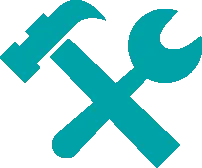 A hammer and a spanner...